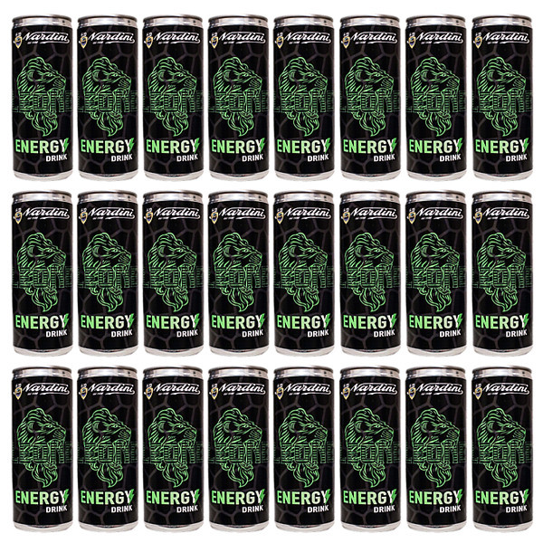 Leone Energy Drink - confezione 24 lattine - bevanda energetica - bibita analcolica